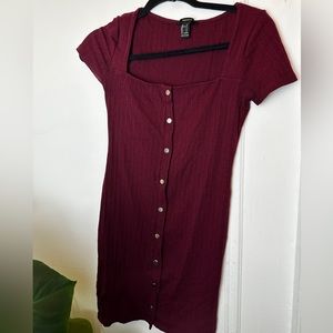 Forever 21 Short Sleeve Dress